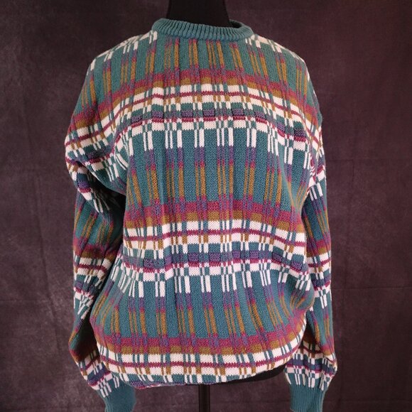 Multicolor Striped Women's Sweater - Picture 5 of 5